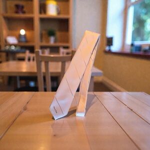 Vintage Oscar de la Renta Mauve Pink Stripe Tie